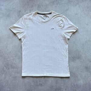 White hollister co t shirt